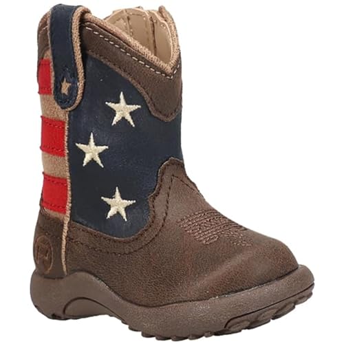 ROPER Baby-Girl's American Patriot Western Boot2