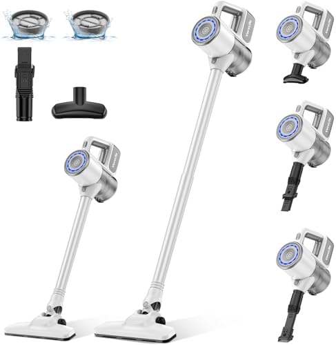 VersLife Aspiradora sin Cable S6PRO,30KPa Potente Aspirador Escob...