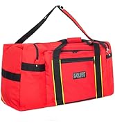 Firefighter Rescue Duffel Fireman Paramedic Medical Bags Fire Fighter Turnout Gear Travel Bag Hel...