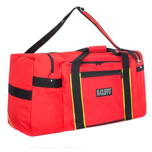 Firefighter Rescue Duffel Fireman Paramedic Medical Bags Fire Fighter Turnout Gear Travel Bag Helmet Pocket