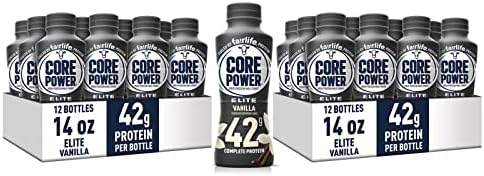 Fairlife Core Power Elite 42g High Protein Milk Shake, Ready To Drink for Workout Recovery, Vanilla, 14 Fl Oz (2 Packs of 12)
