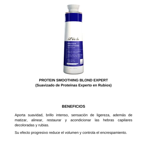 Let Me Be Smoothing Protein Smoothing Blond Expert Purple Toning 1L/33.8Fl.Oz Let Me Be