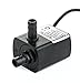 Mavel Star 12 volt Small Mini Submersible Water Pump for Camping DIY Swamp Cooler PC Cpu Water Cooling Fountain Water Fall 63 GPH [Upgraded Version]