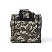 KAZE SPORTS Deluxe Bowling Bag for Single Ball - Tote Bag with Two Side Pockets (Camo)