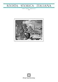  Rivista storica italiana (2020) (Vol. 1)