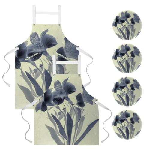 Tablier de cuisine pour éviter les taches lors du nettoyage et de la pâtisserie