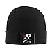 Travis Rapper Scott Knit Hat Cap Unisex-Warm Stretchable Quackity Cuffed Beanie Hats Black