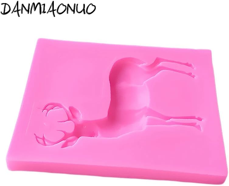 Miniatura 3 de Moldes de silicona para ciervos 2024 para reposteria, fondant taart, decoración, confeitaria, bolo ferramentas, bandeja de moldes, accesorios de