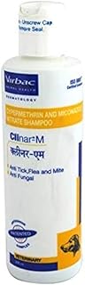 Virbac Clinar-M Anti Tick Shampoo for Dog- 200 ml by Jolly and Cutie Pets, 200 Milliliter
