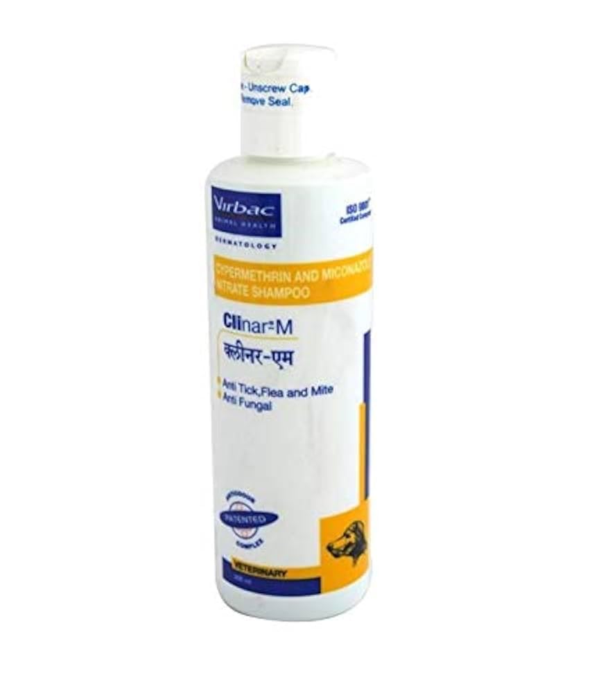 Virbac Clinar-M Anti Tick Shampoo for Dog- 200 ml by Jolly and Cutie Pets, 200 milliliter-image-43
