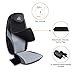 Snailax Shiatsu Back Massager with Heat - Gel Massage Nodes, Deep Kneading Massage Chair Pad Seat Massager Massage Cushion for Home Office Chair use