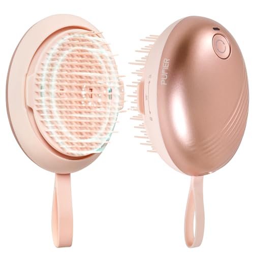 Electric Scalp Massager &ndash; Rechargeable Head Massager with Anion Technology, Portable Anti-Frizz...