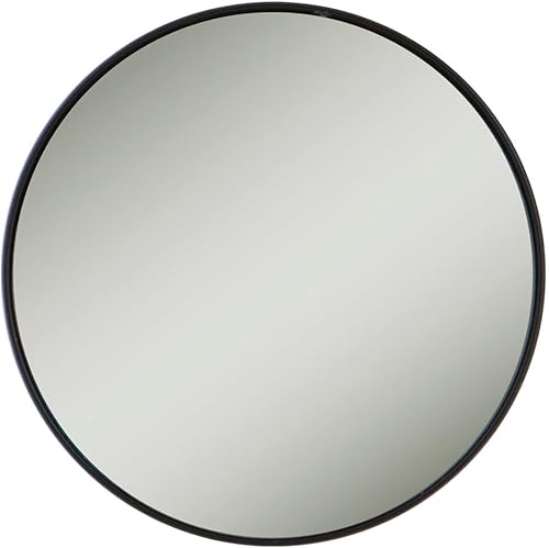 Zadro Compacto 15X Aumento Viaje Ligero Portátil Ventosa Espejo de Maquillaje Puntos de Maquillaje, Negro, Acabado Negro