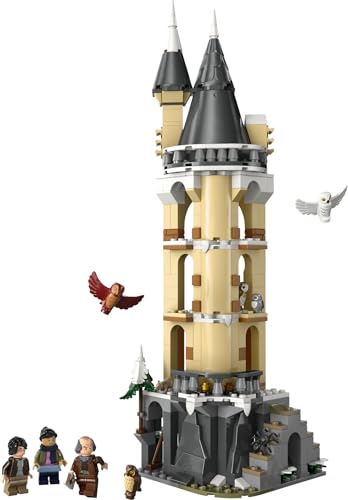 Harry Potter Guferia del Castello di Hogwarts, Gioco per Bambini e Bambine da 8 Anni in su con 3 Minifigure e 5 Gufi Giocattolo, Idea Regalo dal Wizarding World, Set Modulare 76430 - Lego - Immagine 11