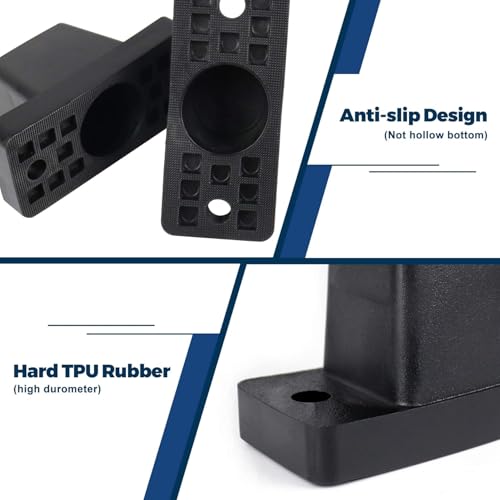 Hsthe Sea 4 Stück Klimaanlagen-Montage-Gummipads Halterung Maschinen-Stoßdämpfer-Halterung Verwendung für Außengeräte Mini-Split & HVAC & zentrale Klimaanlagen-Kondensatoren