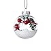 Produktbild YSFWL Weihnachtsdekoration Kugeldekoration Anhänger 8Cm Innenkugel Weihnachtsbaum Dekoration Ball Hängende Hauptverzierung Weihnachtskugeln Christbaumkugeln Weihnachtsdeko Hängende