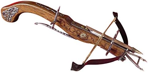 Wooden Crossbow Pistols Wooden crosbow Inquisitor (W1P) Decorative Crossbow, Medieval Crossbow, Knight Crossbow, Historical Crossbow Wooden Crossbow Pistols Wooden crosbow Inquisitor (W1P) Decorative Crossbow, Medieval Crossbow, Knight Crossbow, Historical Crossbow