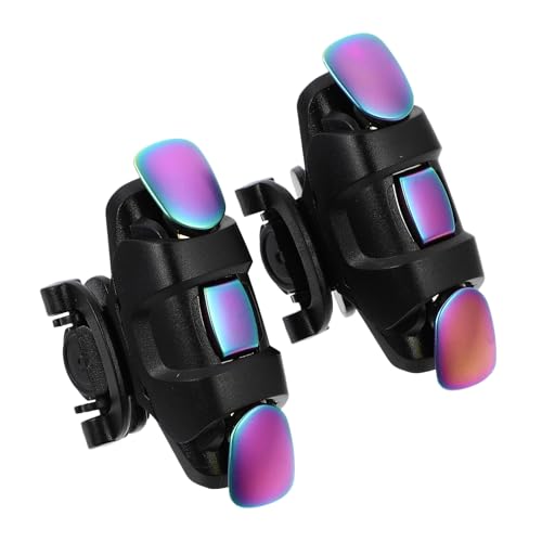 HONMEET Controller di Gioco Compatto Grilletti Metallici Colorati, Trigger Portatili Leggeri per Smartphone, Accessori Gioco per Esperienze di Gaming Mobili e Viaggi