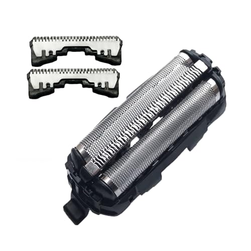 Replacement Foil and Blades Kit Compatible with Panasonic Arc 3 ES9013,ES9087 Outer Foil & ES9068 Inner Blades (1 Foil + 2 Cutters) - Fits ES-ST2T, ES-LT41, ES-LT71, ES-ST25 Series Shavers