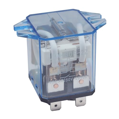 Relais haute puissance JQX-30F 24V CC 30A à 8 broches pour commutation de courant