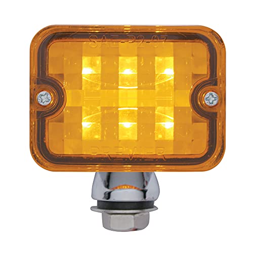 United Pacific Luz LED Ámbar Medium Rod 6 LEDs miniatura 3