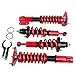 Fizzvex 4Pcs Coilover Shocks Suspension Kit Adjustable Height Replacement for Mitsubishi Lancer ES OZ CS6A 02-06 CS7A 04-06 FWD