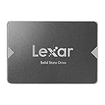Lexar NS100 2.5” SATA III 6Gb/s Internal 2TB SSD, Solid State Drive, Up to 550MB/s Read, Internal SSD for Laptop, Desktop Computer/PC (LNS100-2TRB)