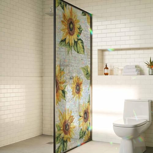 Vinilo decorativo para ventana 17.7x78.7in Qibunaqu miniatura 4