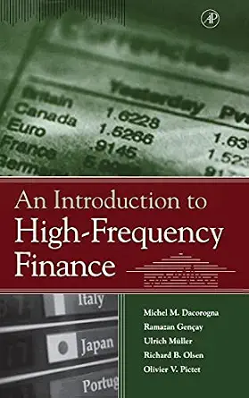 An Introduction to High-Frequency Finance-Wow! eBook