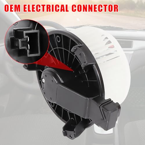 Image of AC Heater Blower Motor with Fan Fits for Honda Civic 2006-2011 | for Jeep Wrangler 2007-2010, Replaces 700194, 79310,79310SNAA01, 79310-SNA-A01, 615-50106,75821,PM9177
