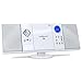 oneConcept V-12 - Equipo de música, Minicadenas de música estéreo, Reproductor de CD y MP3, USB, Ranura SD, AUX, Mando a Distancia, Pantalla LCD, Equipo de música para casa, Montaje en Pared, Blanco