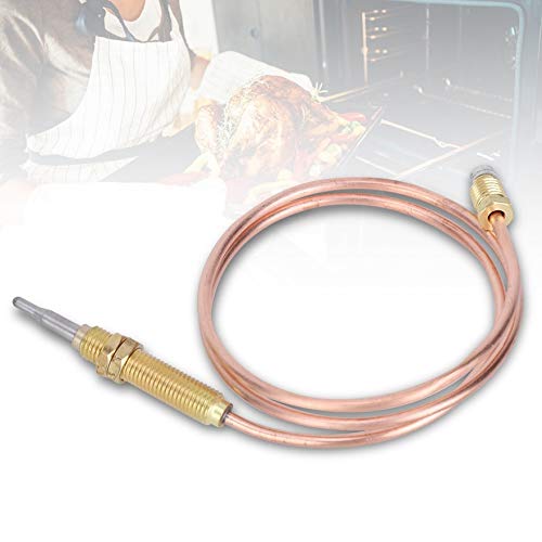 Termopar universal M8 hilo calefacci�n gas quemador sonda termopar 600mm para chimenea barbacoa parrilla accesorios cocina kits de instalaci�n 2 unids
