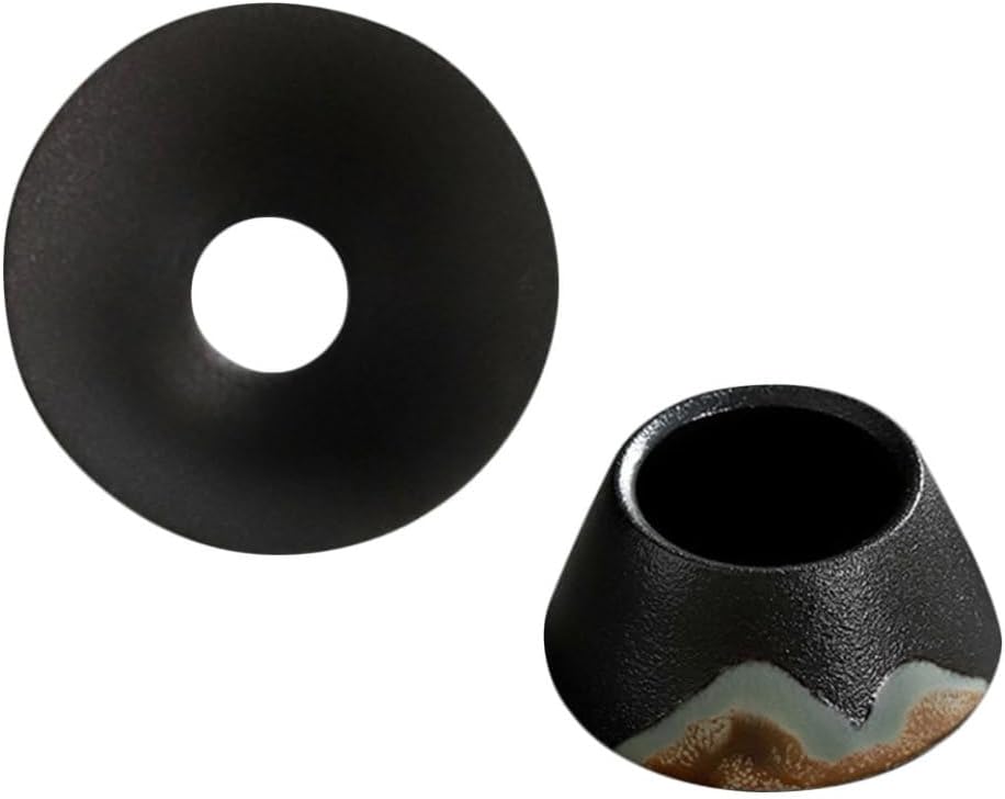 ABOOFAN Creative Ceramic Tea Strainer Accessory High Temperature Resistant Filter for Gongfu Tea and Easy to Use