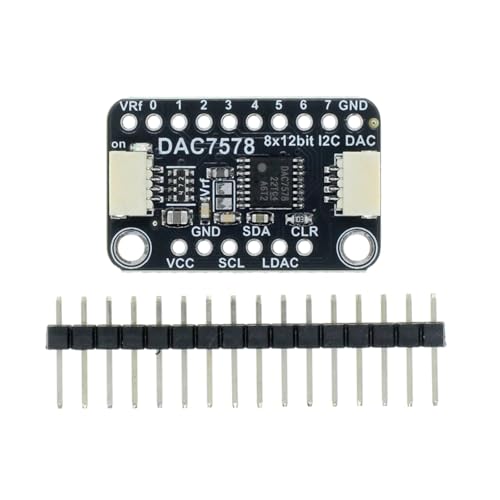 Módulo DAC7578 de 12 bits para excitación sensorial y control estable