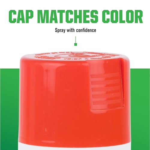 Image of Rust-Oleum 303472 Farm & Implement Spray Paint, 12 oz, Husqvarna Orange, (Pack of 1)