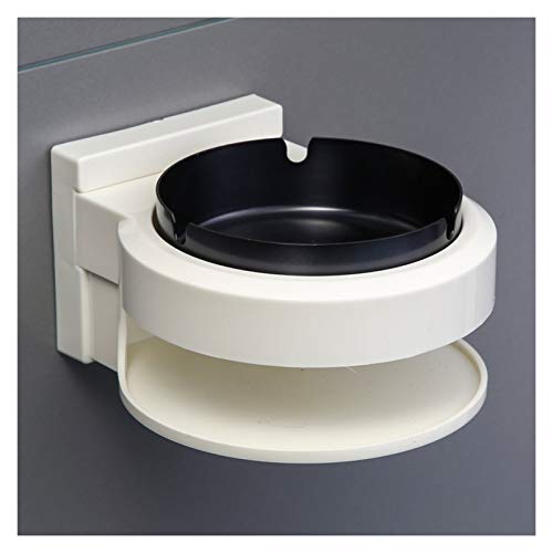 Cendriers Cendrier mural multifonctionnel en acier inoxydable, cendrier domestique sans perforation, pratique et pratique Cendrier Creative (Color : A)