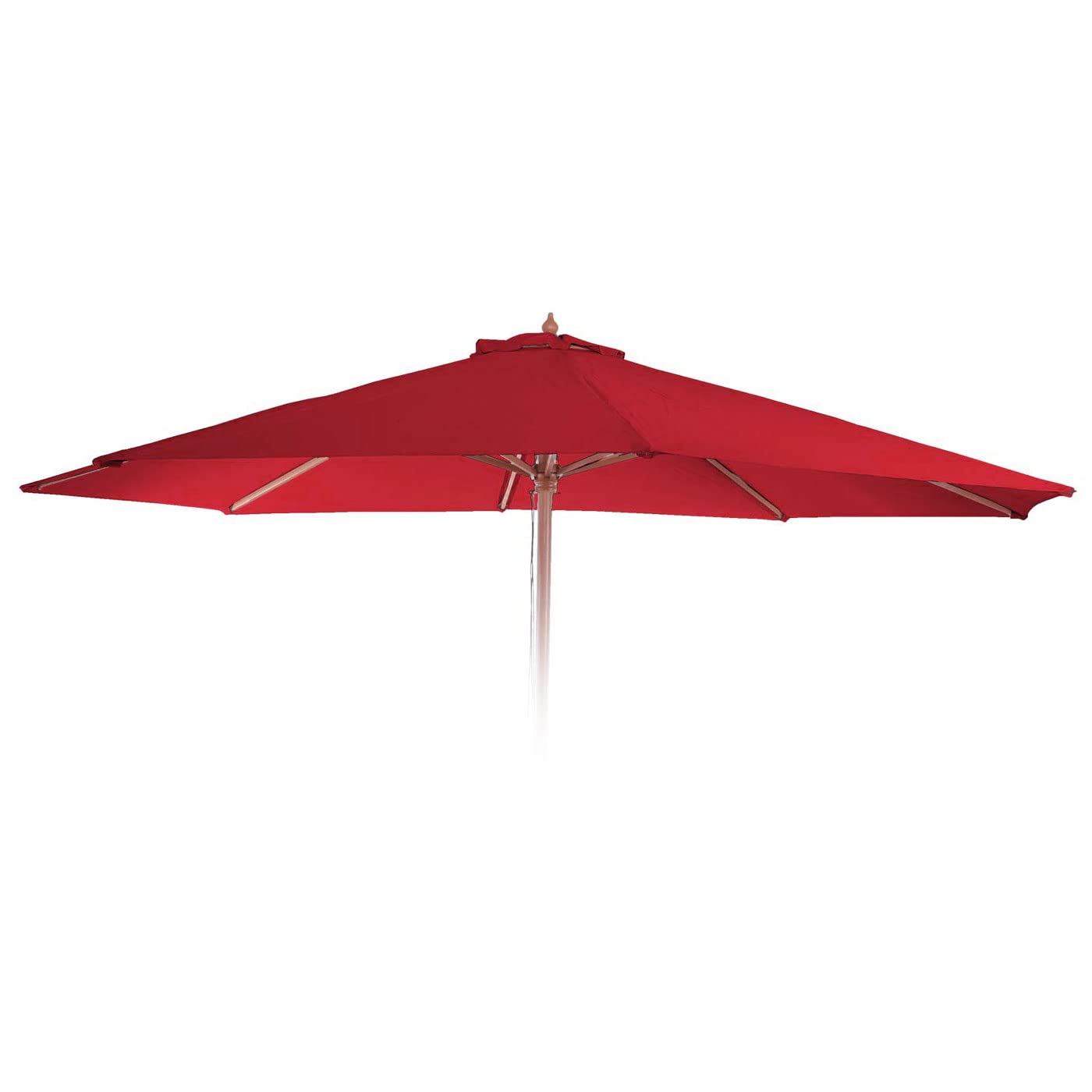 Mendler Zapasowy pokrowiec na parasol przeciwsłoneczny Florida, pokrowiec na parasol przeciwsłoneczny, Ø 3,5 m, poliester, 8 podpórek, bordowy