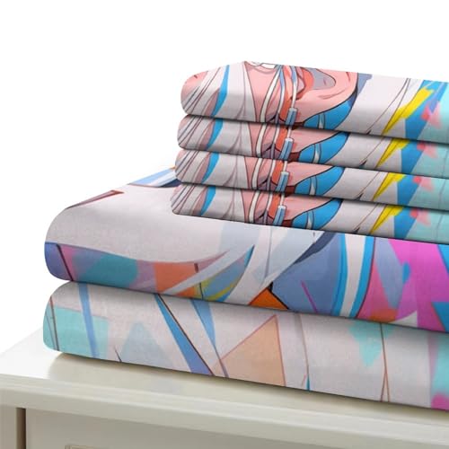 Housse de couette double microfibre tissage haute densité avec fermeture éclair