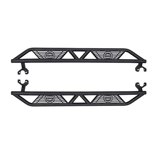 U-Box Jku Running Boards Side Steps Nerf Bars Rock Sliders Rail For Jeep Jk Wrangler Unlimited 07-18 4-Door #TOP4