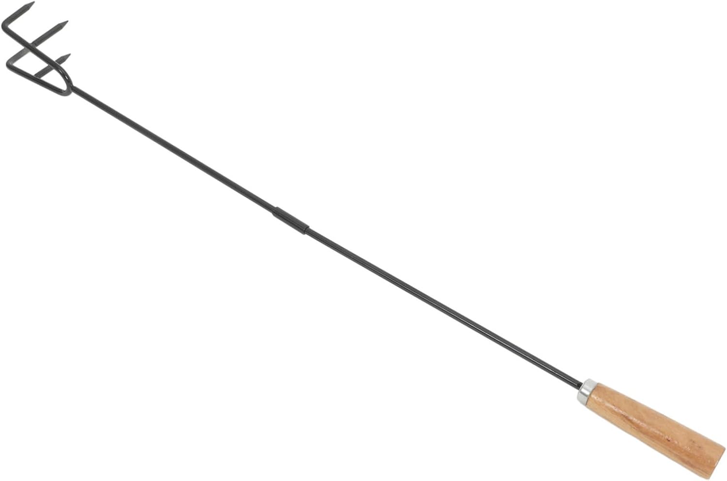 Handled Tool for Outdoor Fire Pit Heavy Duty Ash Remover and Flipper Two Design for Camping and Bonfire Fireplace Accessory