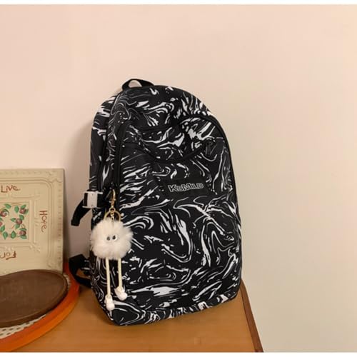 Image of Tinytot 30 Litre Japanese Korean Style School Bag Water-Resistant Laptop & Travel Backpack - Unisex Large 18 Inches Multipurpose Student Backpack for Boys & Girls, Men & Women