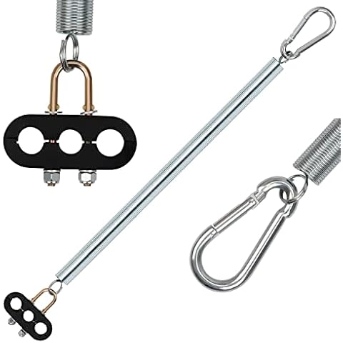25" Single Tender Spring Kit, 3 in 1 ABS Air Line Hose Tracker Tender Kit Heavy Duty with 3 Hose Holders for Semi Truck Trailer Tractor Cover