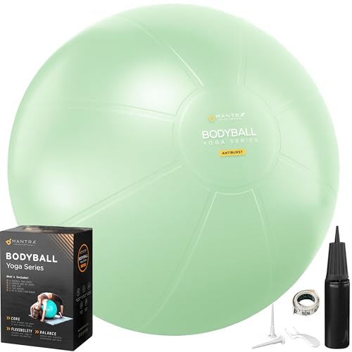 MANTRA SPORTS Exercise Ball – Yoga Ball for Pilates &
