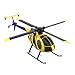 rcxperts RC ERA C184 MD500 RC Helicopter, 2.4G 4CH Single-Propeller RC Helicopter with 6-Axis Gyro & One-Key Takeoff/Landing & Optical Flow Positioning for Adults & Beginners - 2 Battery