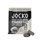 Jocko Fuel Mölk Whey Protein Powder - Keto, Probiotics, Digestive Enzymes, Amino Acids, Low Sugar Monk Fruit Blend - Supports Muscle Recovery & Growth (24 Servings, Cookies & Cream)