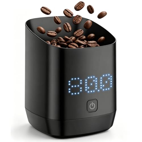 Image of Subscale Digital Dosing Cup with LED Display, 0.1g High Precision Expresso Coffee Scale, Rechargeable Coffee Bean Measurer, Touch Sensitive Brewing Espresso Accessories - Ideal for Coffee Lover Gifts