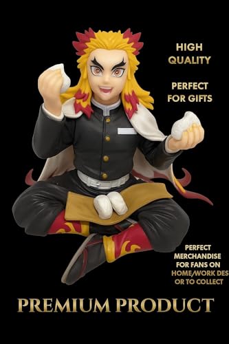 Image of Awestuffs Action Figure Limited Edition for Car Dashboard, Decoration, Cake, Office Desk & Study Table Kyo-juro Sitting D Slayer