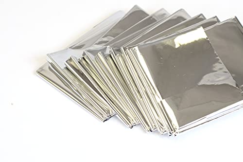 Primacare Cb-6841 Emergency Foil Mylar Thermal Blanket, 82" Length X 54" Width #TOP3