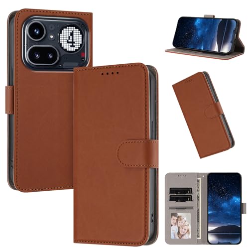 �X�}�z�P�[�X �Ή��@�� for Nothing Phone (4a) Pro �}�O�l�b�g�J�� �E�H���b�g �J�[�h�X���b�g �t���b�v�X�^���h �L�b�N�X�^���h�t���X�}�z�P�[�X Brown