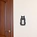 BestGiftEver Sitting Black Bear Single Toggle Light Switch Cover - Decorative Electrical Wall Plate for Cabin Lodge - Country Style Rustic Home Accessories for Wildlife Hunters and Nature Lovers